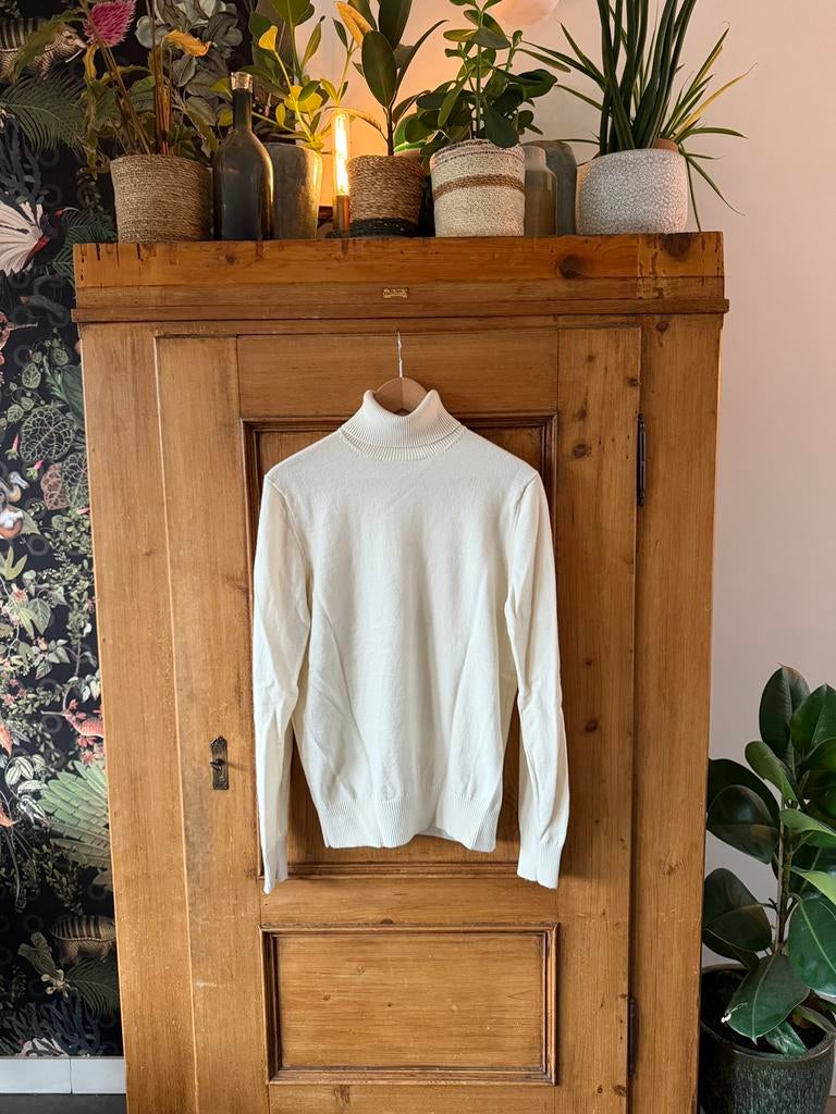 Suitsupply / Ted Baker coltrui maat L, Ophalen of Verzenden, Zo goed als nieuw, Maat 52/54 (L), Blauw