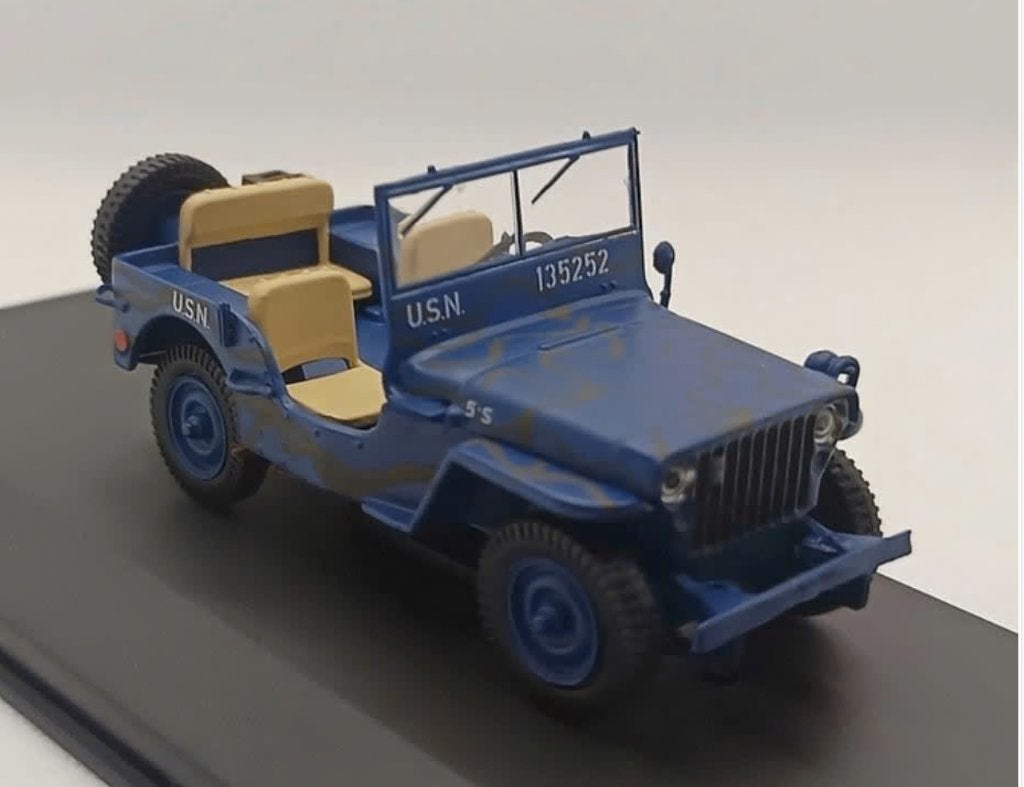 Willys MB Jeep Hawai 1945 schaal 1/43 Militaires WO II # 108, Verzenden, Nieuw, Auto, Overige merken