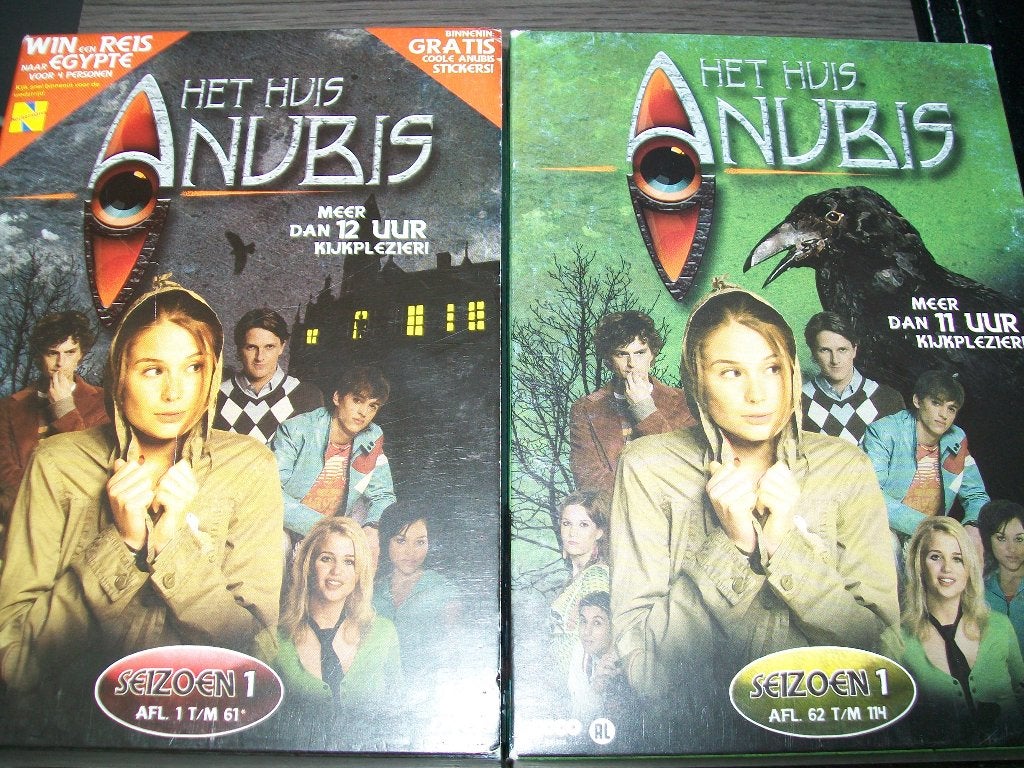 Huis Anubis seizoen 1 box 1+2 (afl. 1 t/m 114) goede staat, Seizoen 1, Verzenden, Overige genres, Nederlands