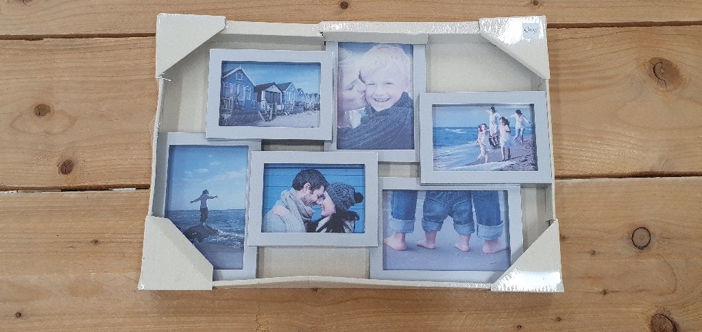 Collagelijst / fotolijst - Zilver, Henzo - voor 6 foto's, Nieuw, Ophalen of Verzenden, Nvt, Nvt