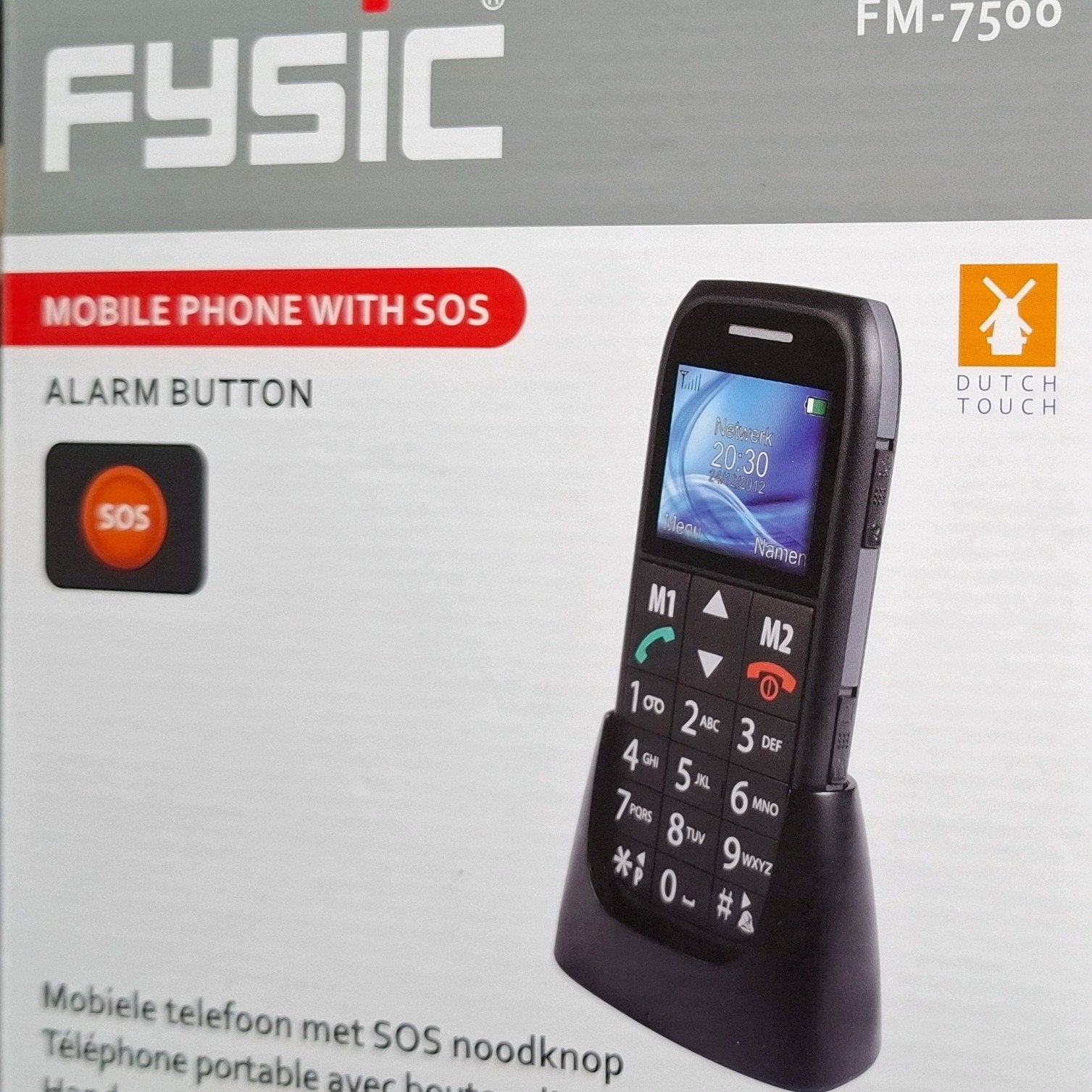 Fysic FM-7500 Mobiele Telefoon met SOS-knop, Ophalen of Verzenden, Geen camera