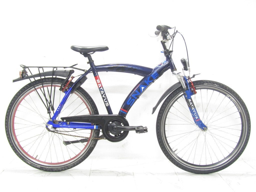 Batavus Snake blauw jongens 47cm 26inch, Gebruikt, BATAVUS, Versnellingen