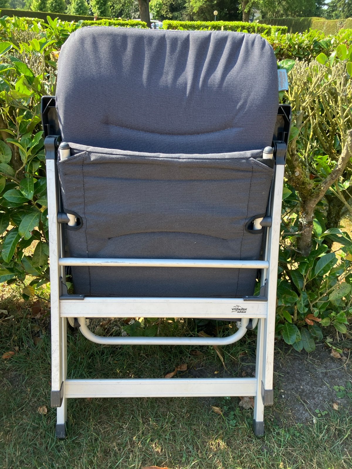 4 Vrijbuiter Campingstoelen - Comfortabel en Opvouwbaar, Caravans en Kamperen, Kampeermeubelen, Ophalen, Gebruikt, Campingstoel