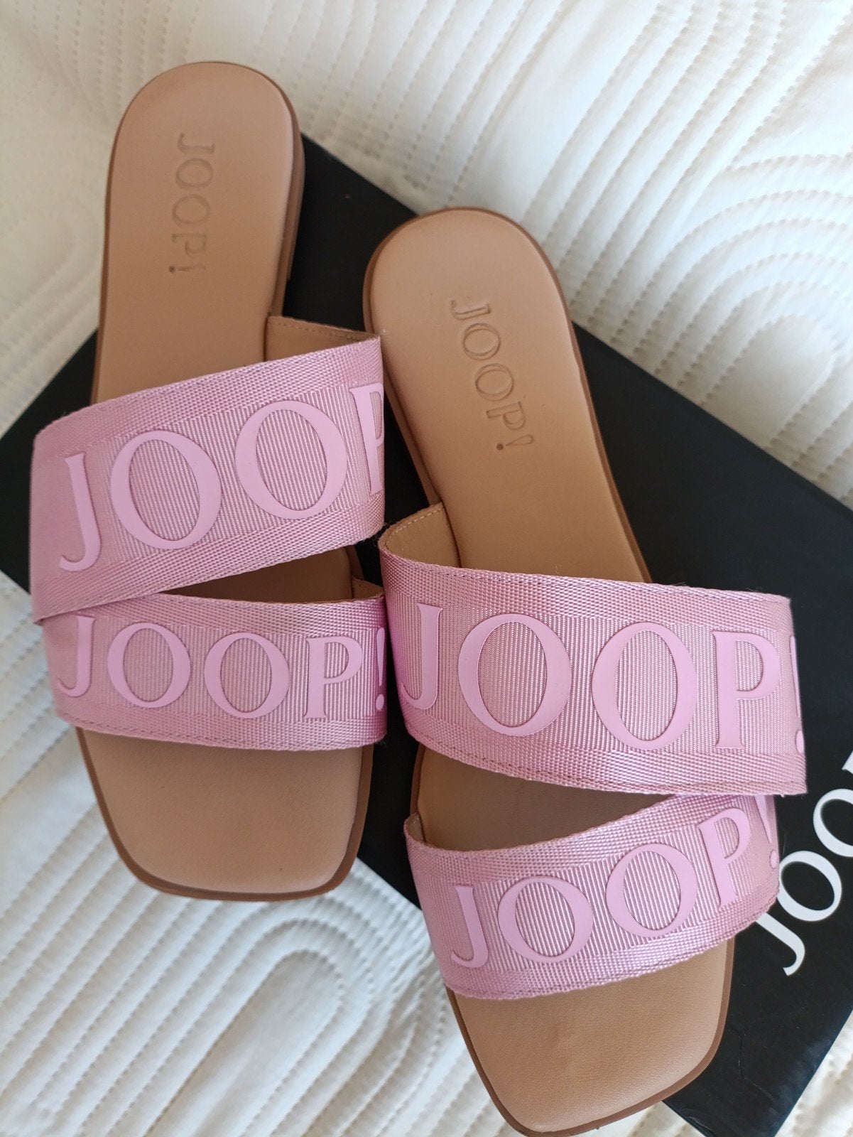 JOOP! sandalen/slippers – maat 40, Kleding | Dames, Ophalen of Verzenden, Zo goed als nieuw, Roze, Sandalen of Muiltjes