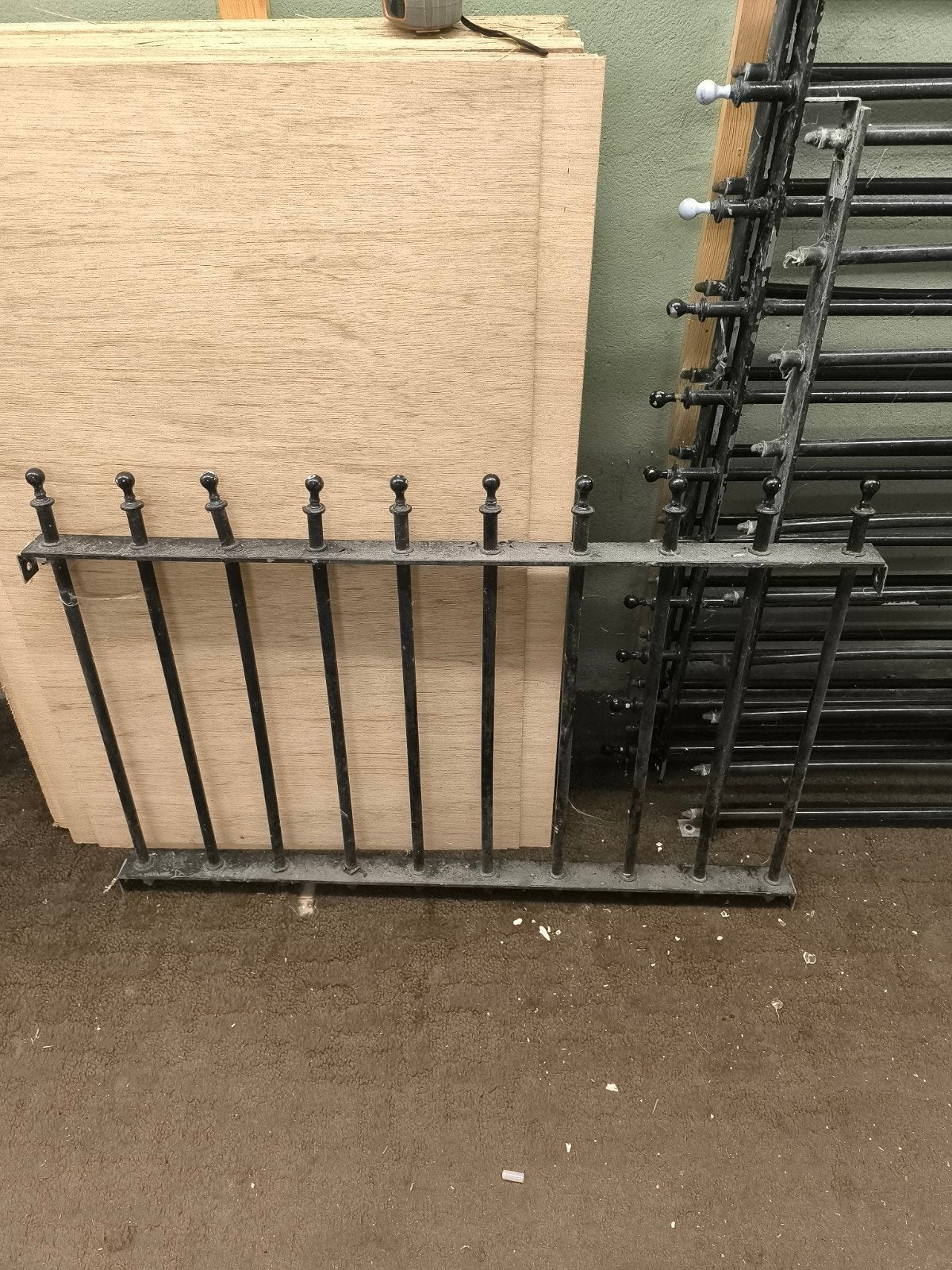 Sierhekwerk aluminium 4 stuks, Ophalen, Gebruikt, Aluminium