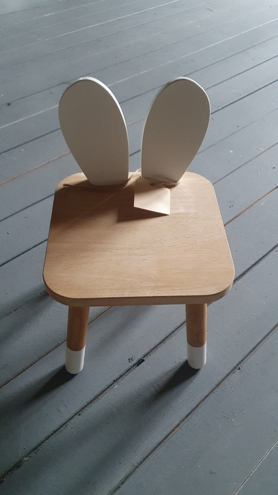 Zara Home kinderstoeltje konijn naturel/wit, Ophalen of Verzenden, Zo goed als nieuw, Stoel