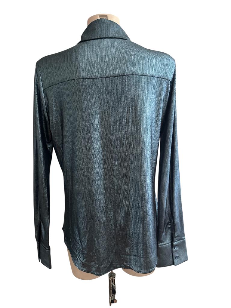 Est'Seven blouse S, Maat 38/40 (M), Zo goed als nieuw, Verzenden, Blauw