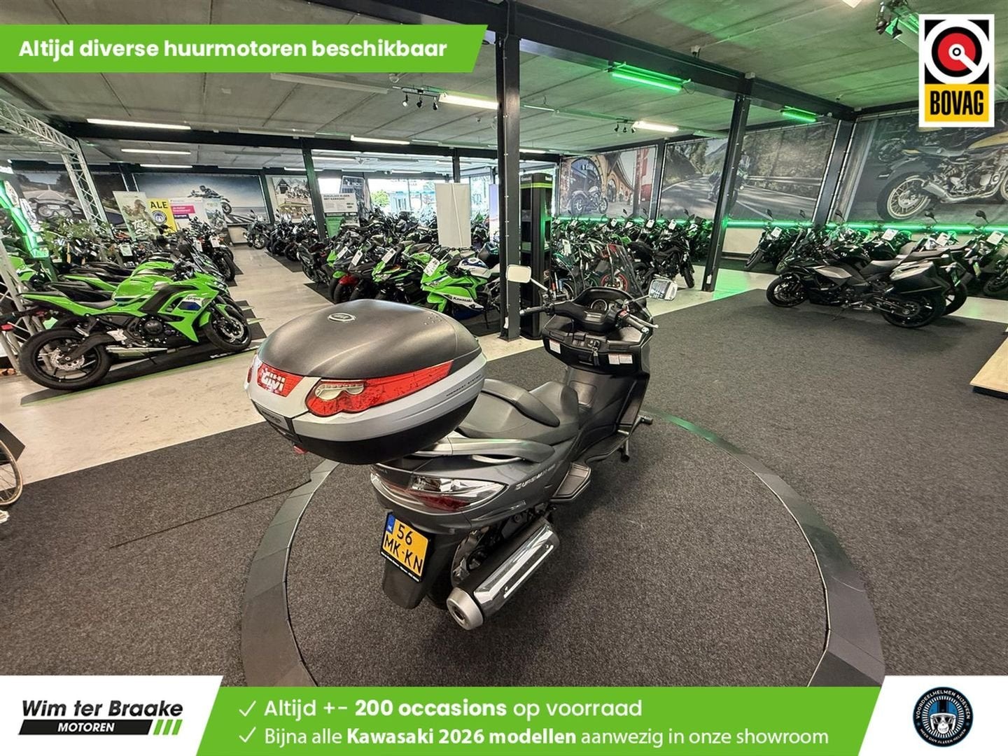 Suzuki AN 400 Burgman (bj 2007) 37,568 km, Motoren, Motoren | Suzuki, 400 cc, Bedrijf, Onbekend, Onbekend