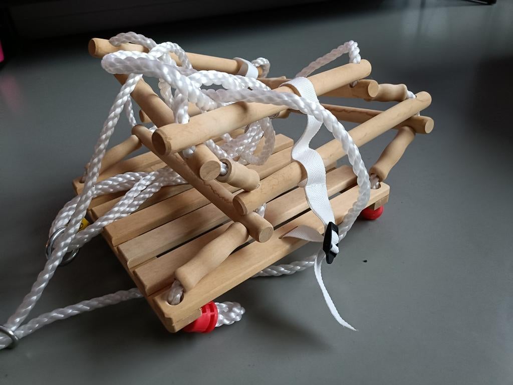 Houten baby peuter schommel, Ophalen of Verzenden