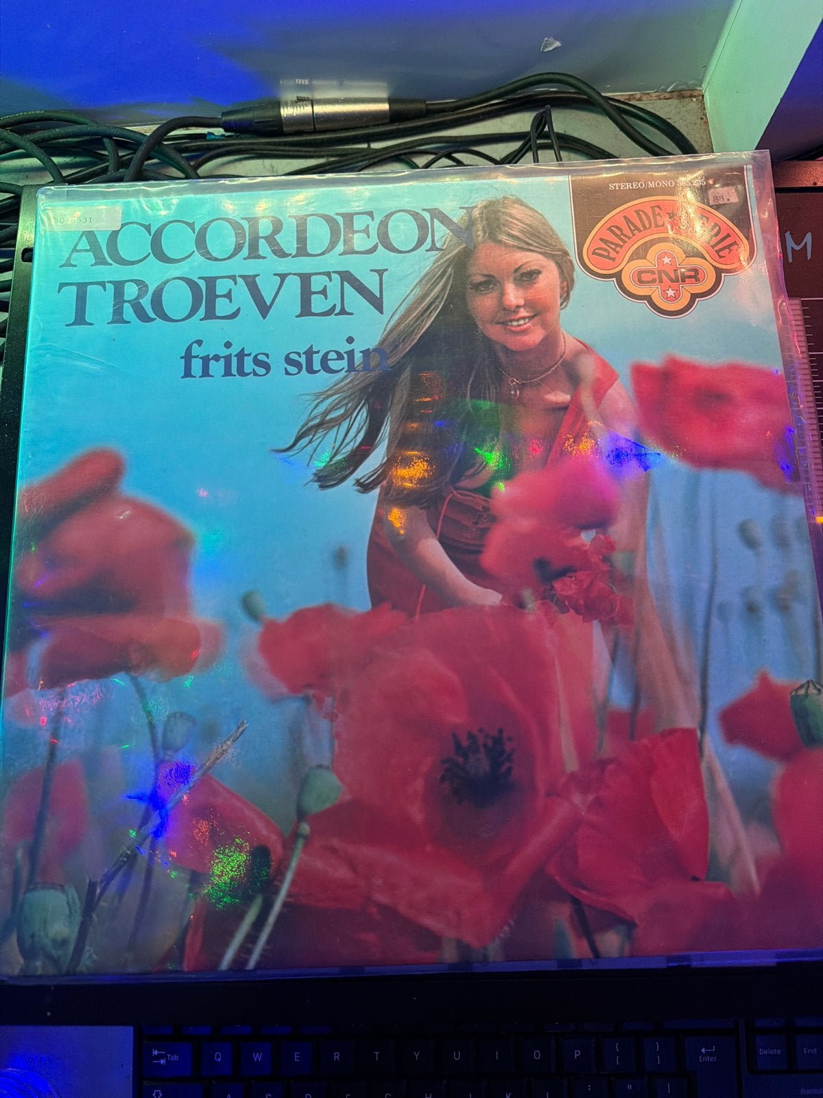 Frits Stein - Accordeon Troeven (LP), Ophalen of Verzenden, Gebruikt, Overige formaten, Schlager