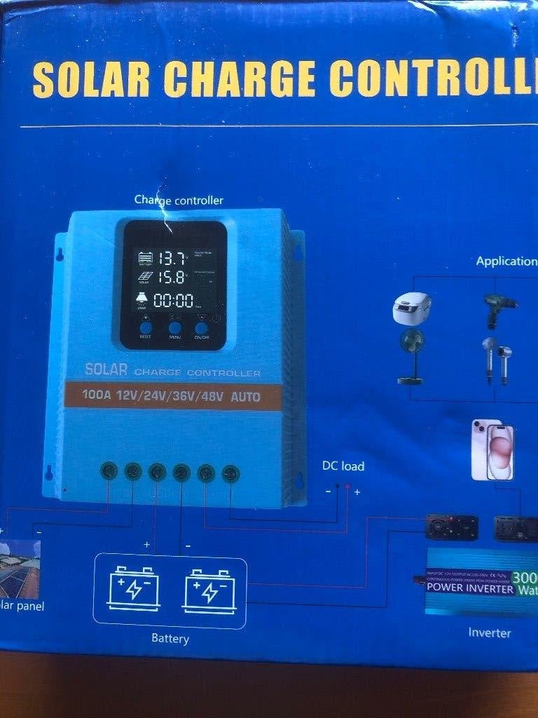 Solar charge controller, Ophalen, Zo goed als nieuw