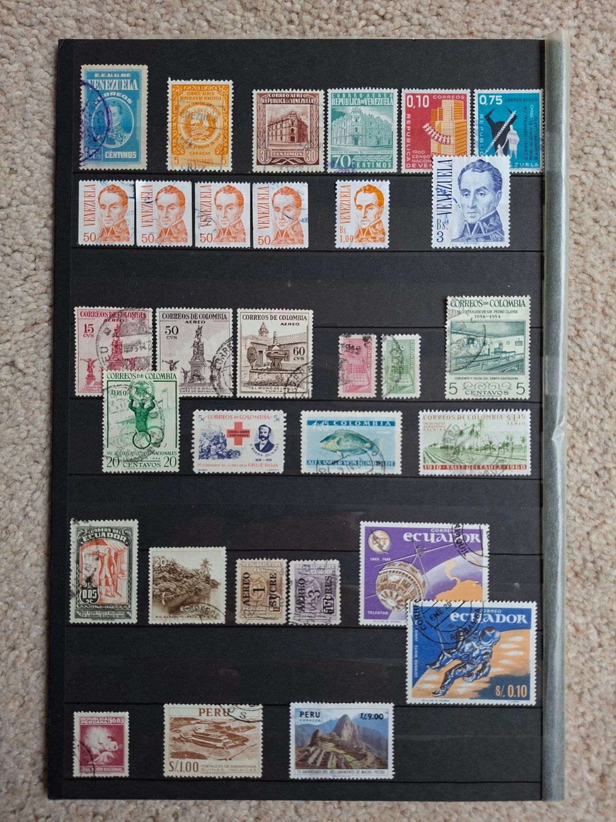 Postzegels Zuid Amerika, Ophalen of Verzenden, Buitenland
