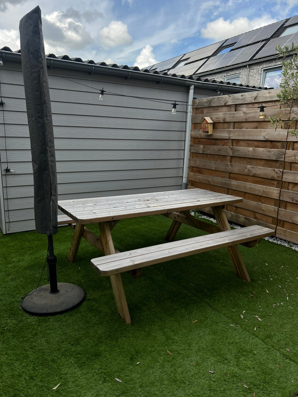 SENS-LINE Picknicktafel Oslo grenen geïmpregneerd, Ophalen, Gebruikt, Inklapbaar, Rechthoekig