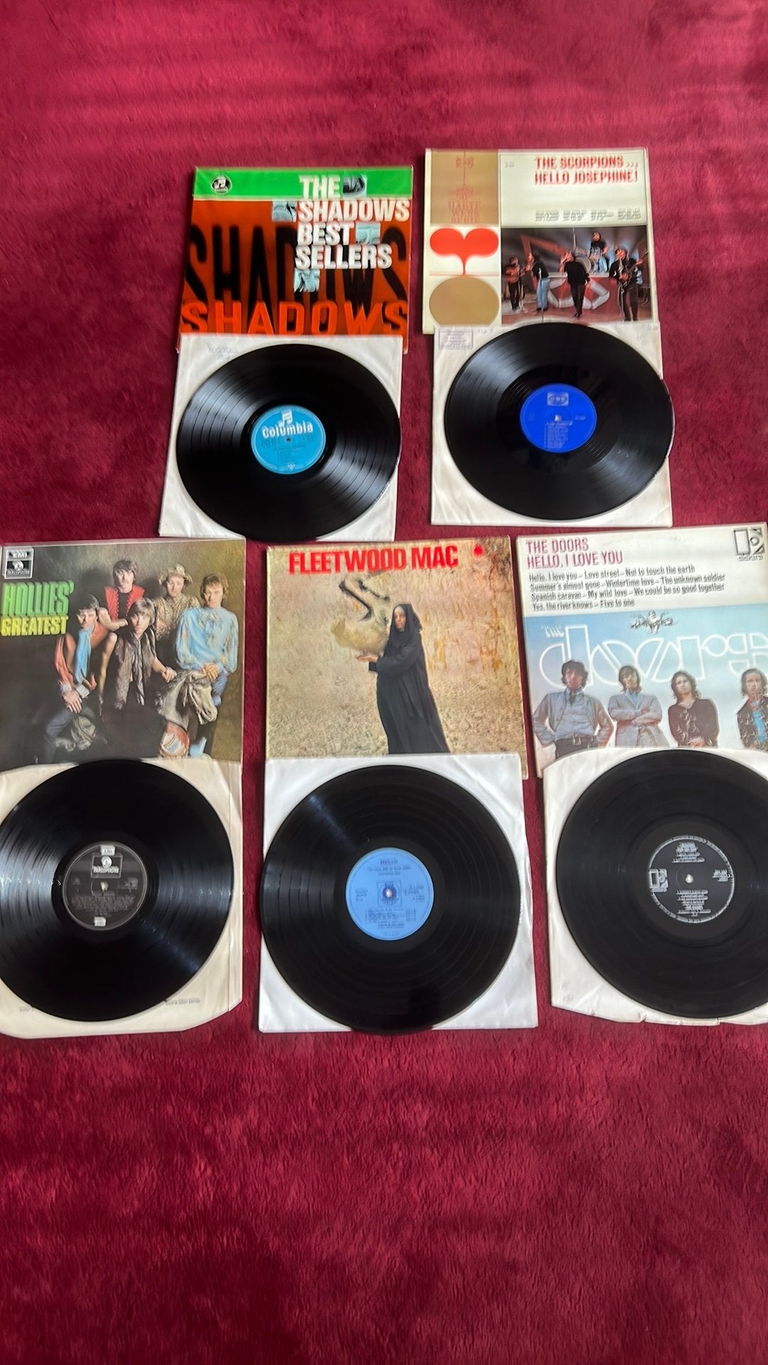 Vijf vinyl Lp’s uit de sixties in mooie staat., Verzenden, Zo goed als nieuw, LP