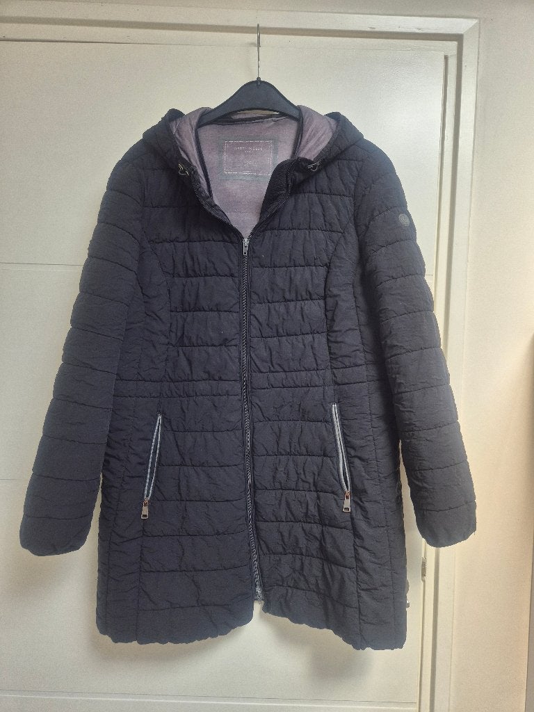 Gerry Weber gewatteerde jas, maat XL, Zwart, Maat 46/48 (XL) of groter, Ophalen of Verzenden, Zo goed als nieuw