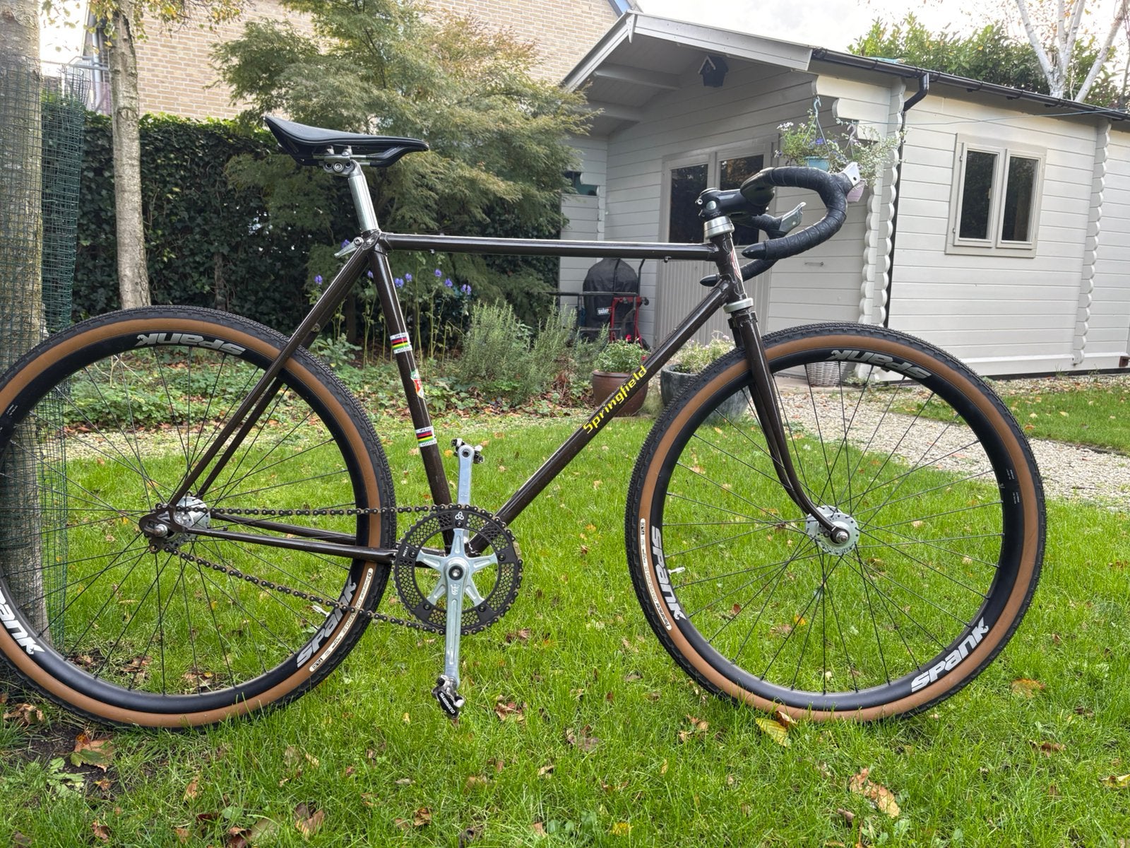 Custom springfield 650b fixie, Ophalen, Aluminium, Minder dan 10 versnellingen, Overige merken