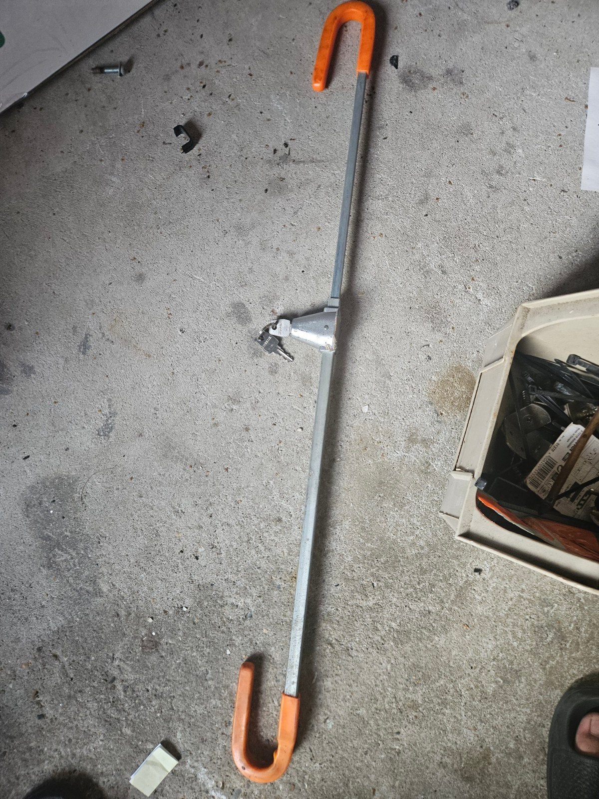 Stuurslot auto - Anti-diefstal beveiliging, Ophalen of Verzenden, Gebruikt