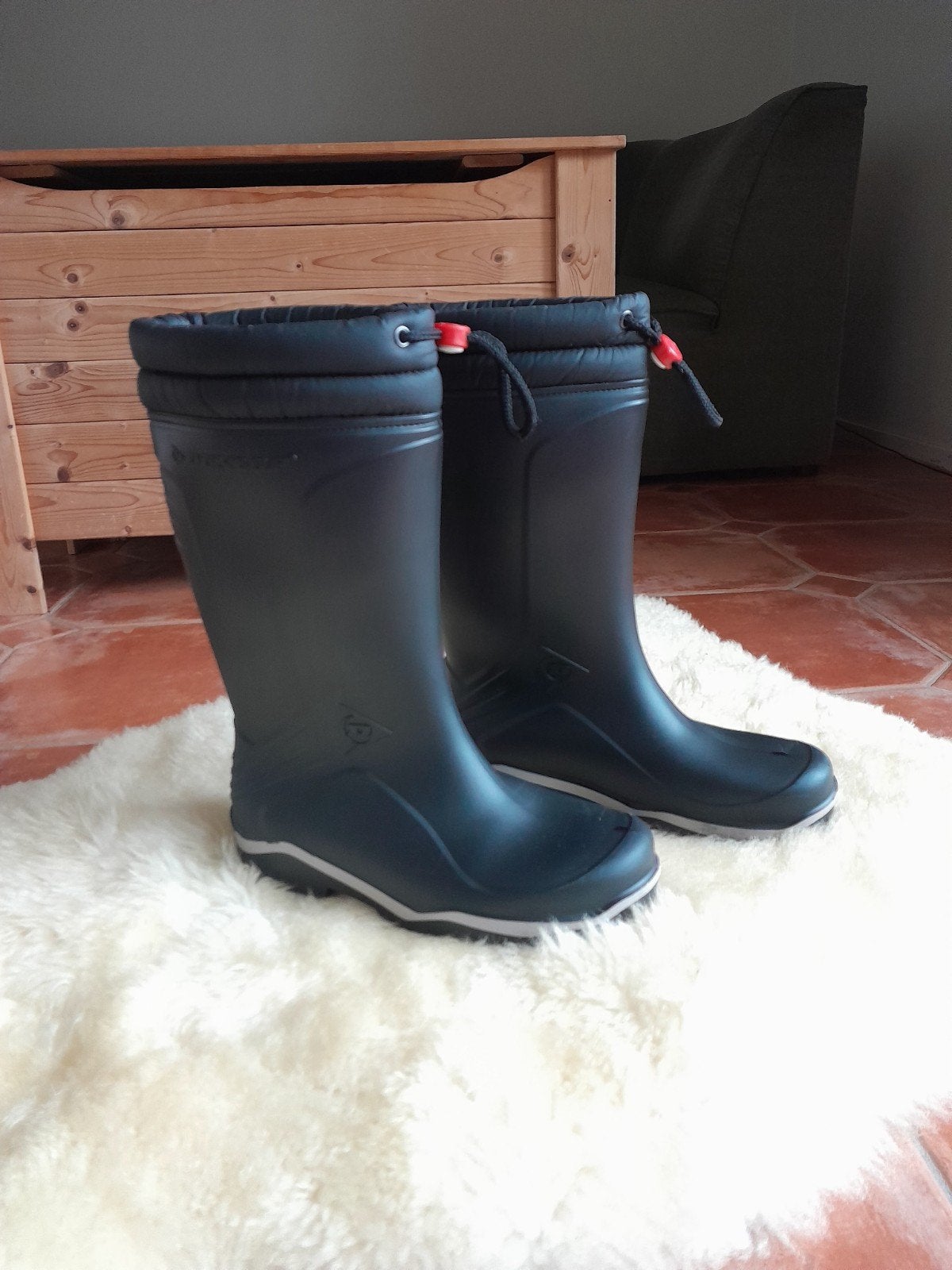 Dunlop Blizzard Thermo Laarzen Maat 38 Z.G.A.N., Ophalen, Zwart, Dunlop, Regenlaarzen
