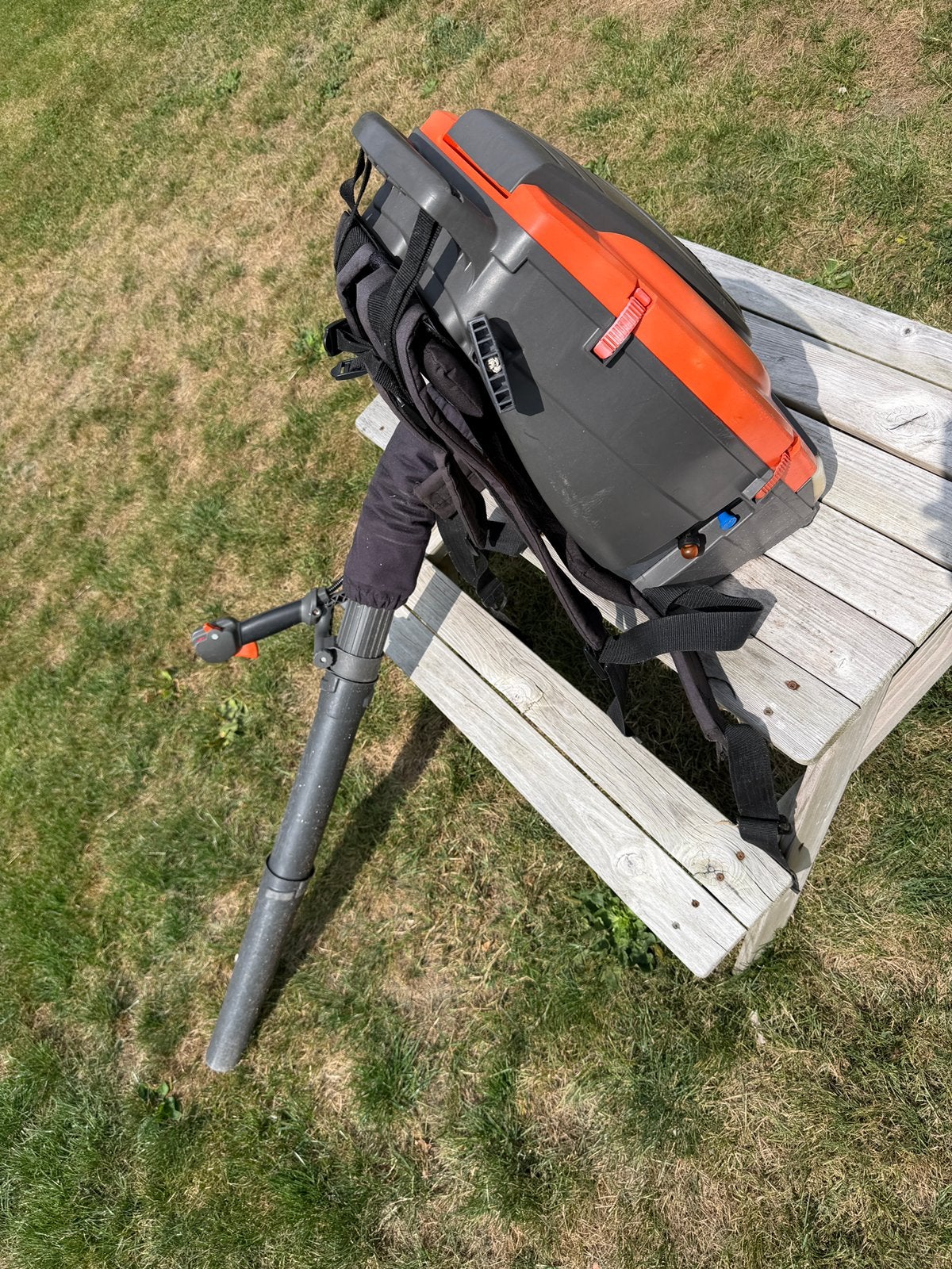 ‼️ Husqvarna 356bt bladblazer ‼️, Ophalen, Zo goed als nieuw