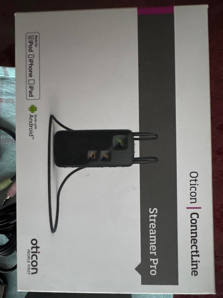 Oticon Connectline Streamer Pro 13A - Compleet Pakket, Ophalen of Verzenden, Zo goed als nieuw
