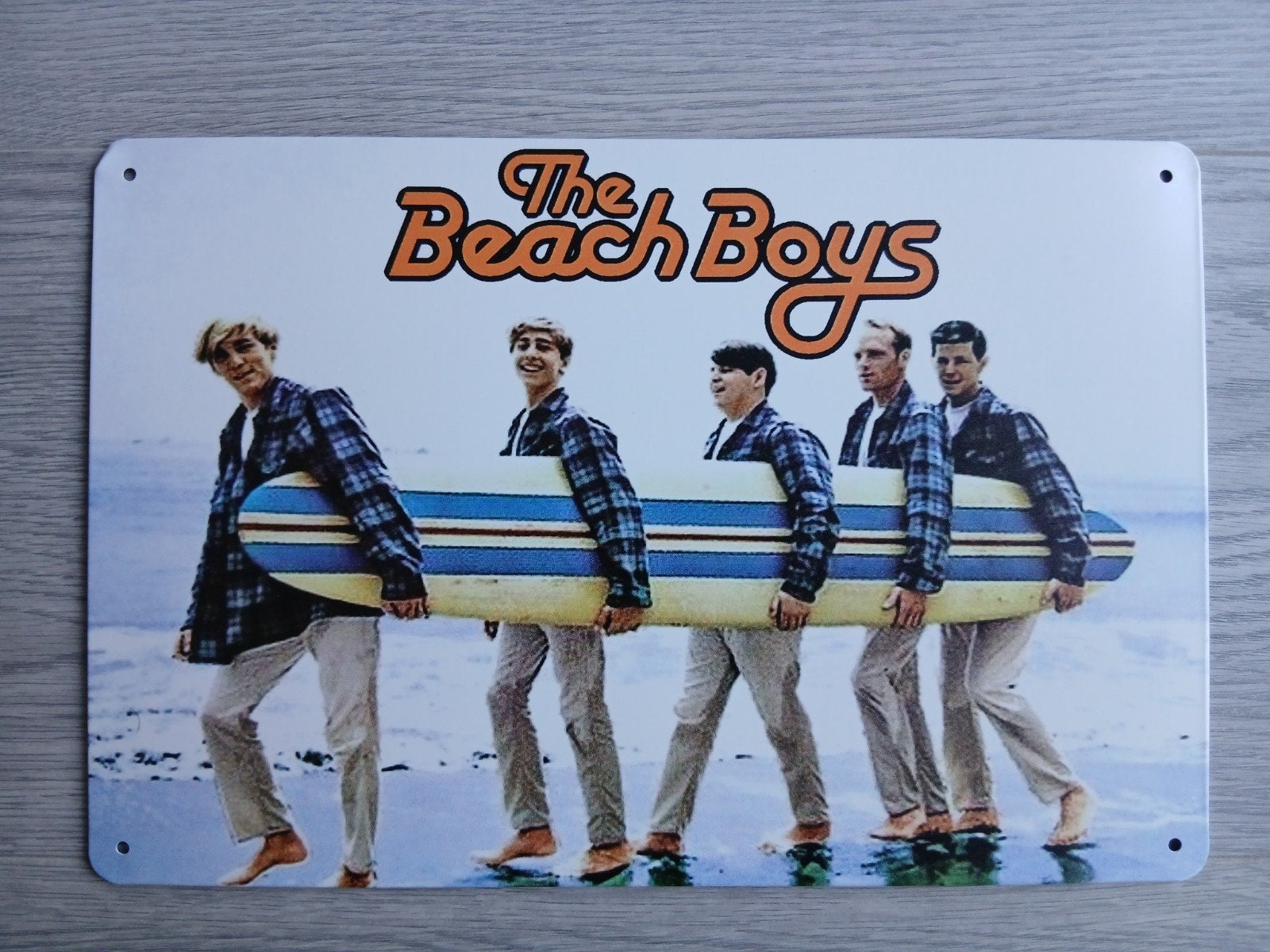 The Beach Boys 20x30 cm Metalen Reclamebord, Ophalen of Verzenden, Nieuw, Poster, Artwork of Schilderij