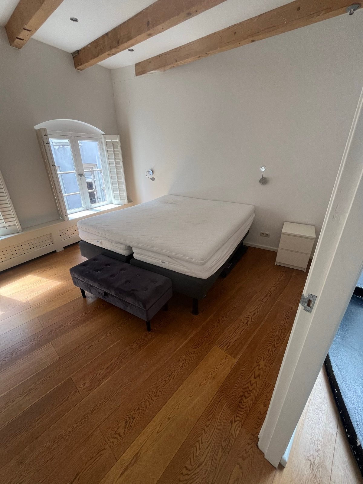 Pullman tweepersoonsbed, Ophalen, Gebruikt, Tweepersoons, 200 cm