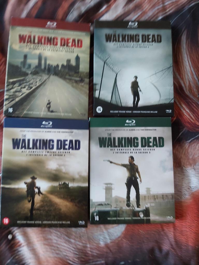 walking dead 1 t/m. 4 blu ray, Vanaf 16 jaar, Ophalen of Verzenden, Gebruikt, Horror