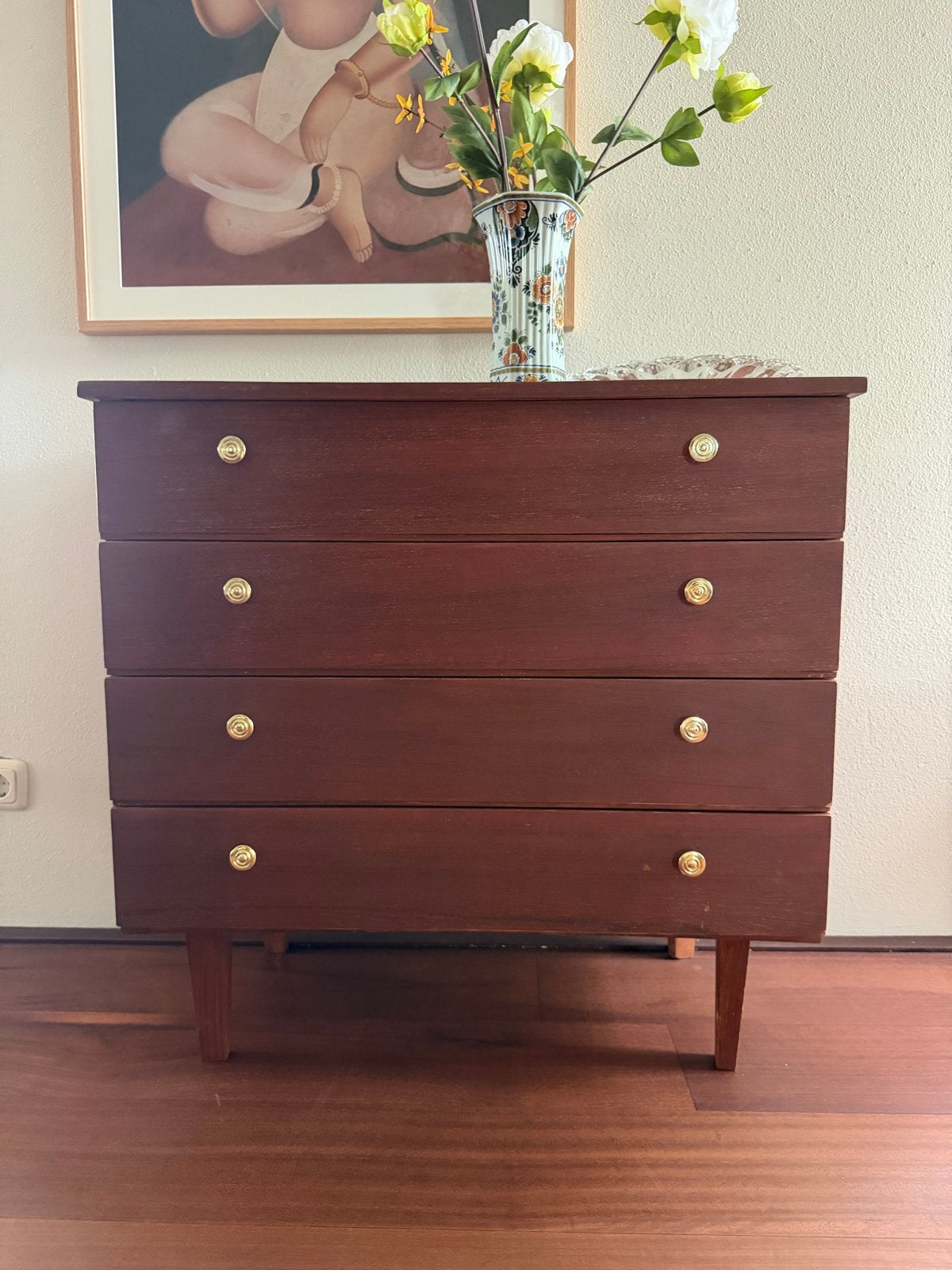 Retro/Vintage Kastje - 78x80x41 cm, Huis en Inrichting, Kasten | Ladekasten, Ophalen, Gebruikt, 50 tot 100 cm, Minder dan 100 cm
