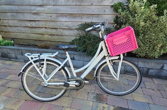 Batavus Diva kinderfiets met 3 versnellingen, Fietsen en Brommers, Fietsen | Kinderfietsjes, Ophalen, Gebruikt, Batavus Diva, Terugtraprem