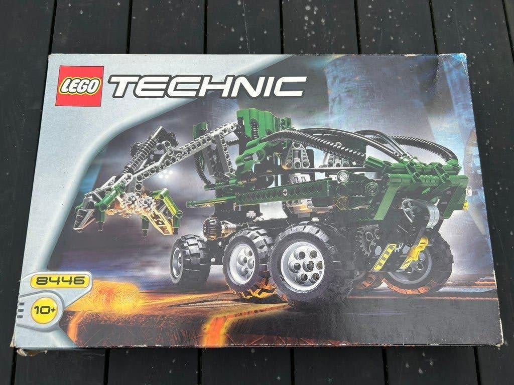 Lego Technic 8446 Kraanwagen met doos en instructies, Compleet, Gebruikt, Lego, Ophalen of Verzenden