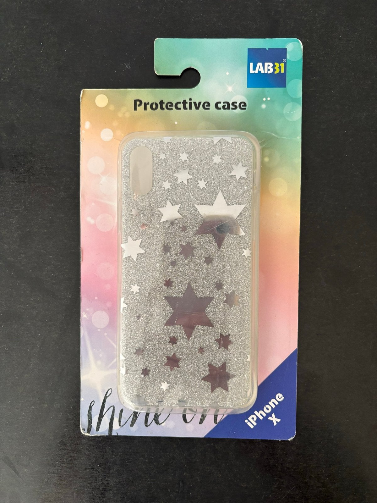 LAB31 glitter hoesje voor iPhone X, Overige merken, Nieuw, Hoesje of Tasje, IPhone X