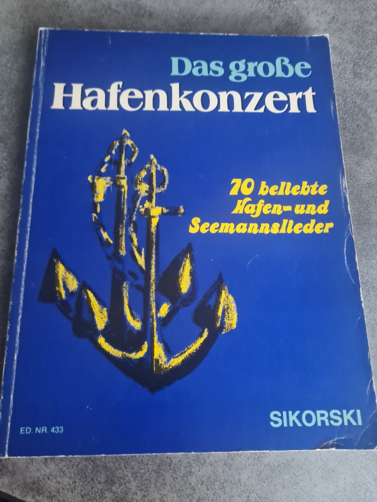 Het Grote Havenconcert: 70 Haven- en Zeemansliederen, Muziek en Instrumenten, Bladmuziek, Ophalen of Verzenden