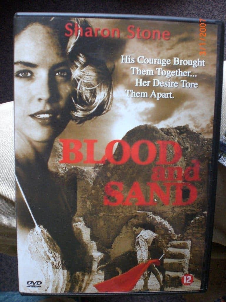 dvd Blood and Sand Sharon Stone Ana Torrent Christopher Ryde, Vanaf 12 jaar, Ophalen of Verzenden, Zo goed als nieuw, Drama