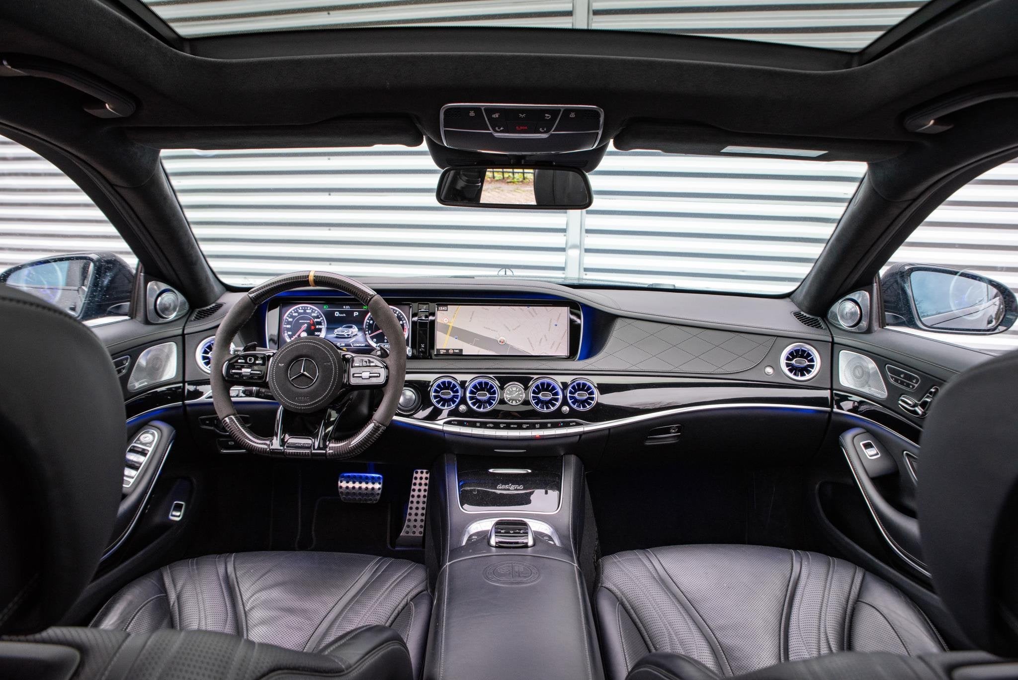 Mercedes-Benz S-klasse AMG 63 4Matic Lang Mercedes-Benz S-kl, Automaat, 5461 cc, Gebruikt, Automatische klimaatregeling