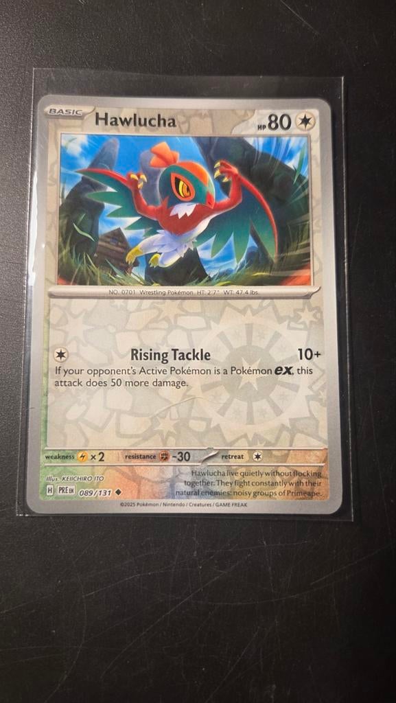 Hawlucha 089/131 (Reverse Holo) Prismatic Evolution, Verzenden, Zo goed als nieuw, Losse kaart, Foil