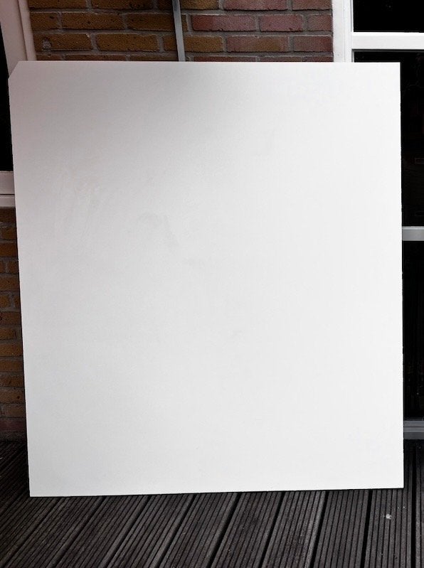 Nieuw: Trespa HPL Plaat Wit 1305x1490mm, Ophalen, Nieuw, HPL, Minder dan 20 mm