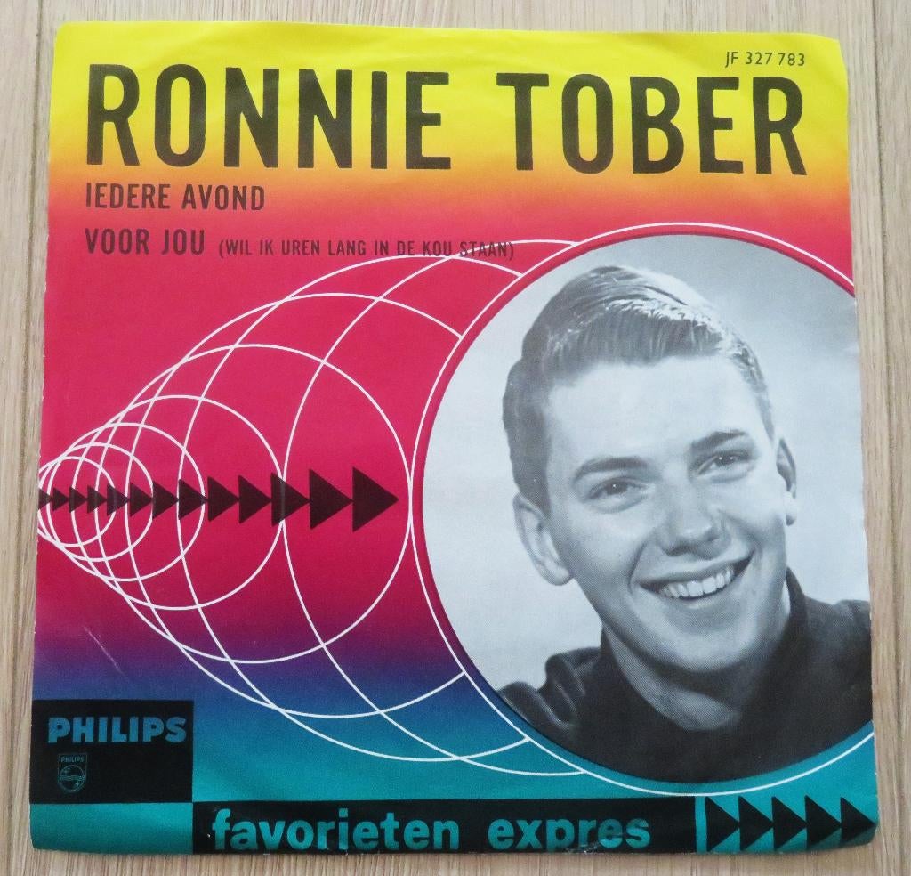 Vinyl single Ronnie Tober Iedere avond ( Favorieten Expres ), Ophalen of Verzenden, Gebruikt, Pop