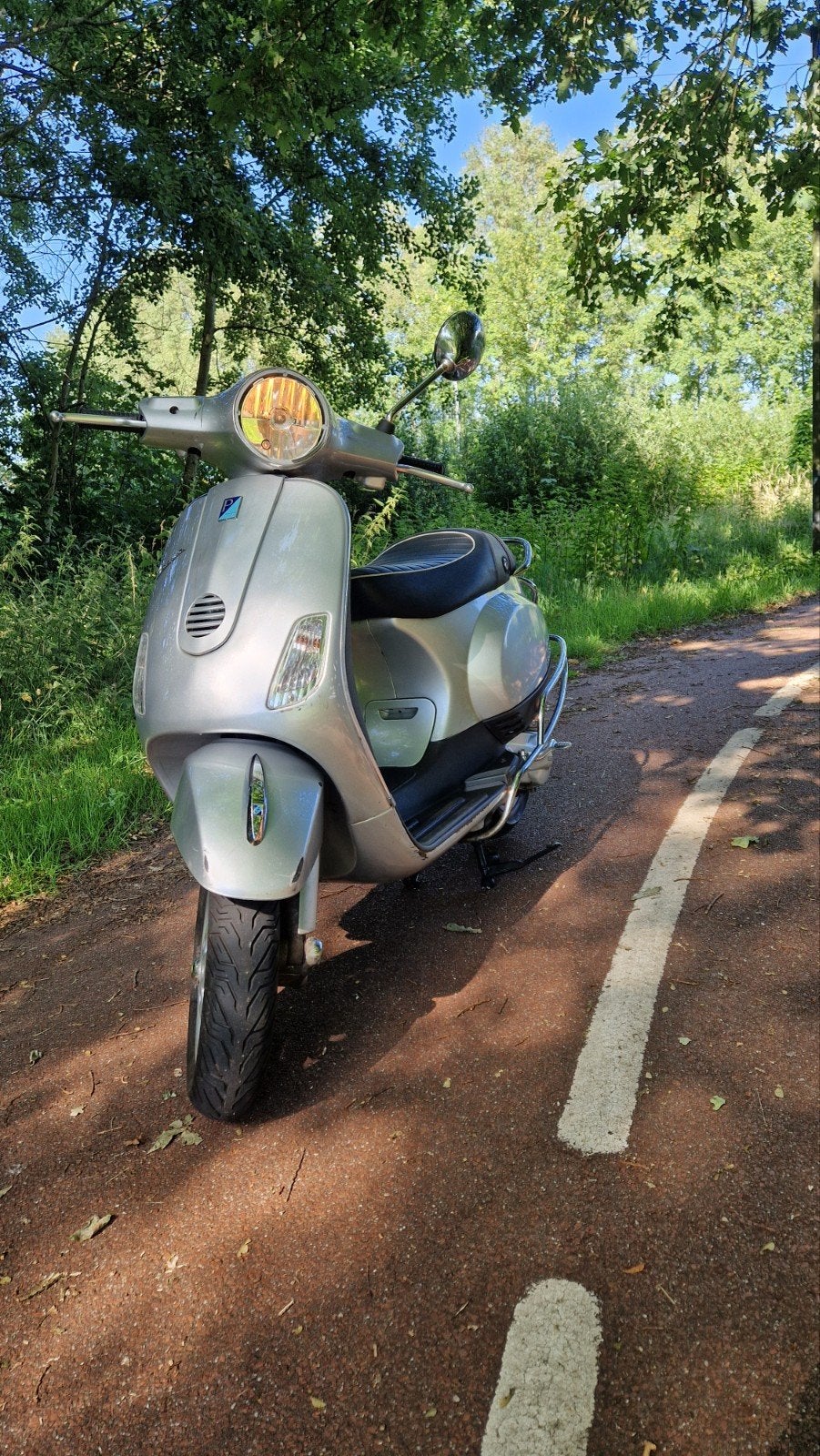 vespa 50cc brom (zonder blok), Ophalen, Zo goed als nieuw, Benzine