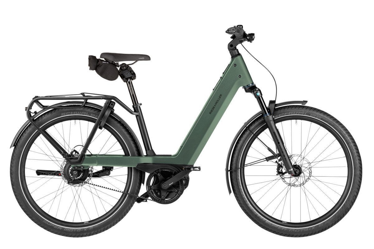 RIESE UND MÜLLER Nevo5 vario Moss L 50cm L, -, -, Nieuw, 47 tot 51 cm
