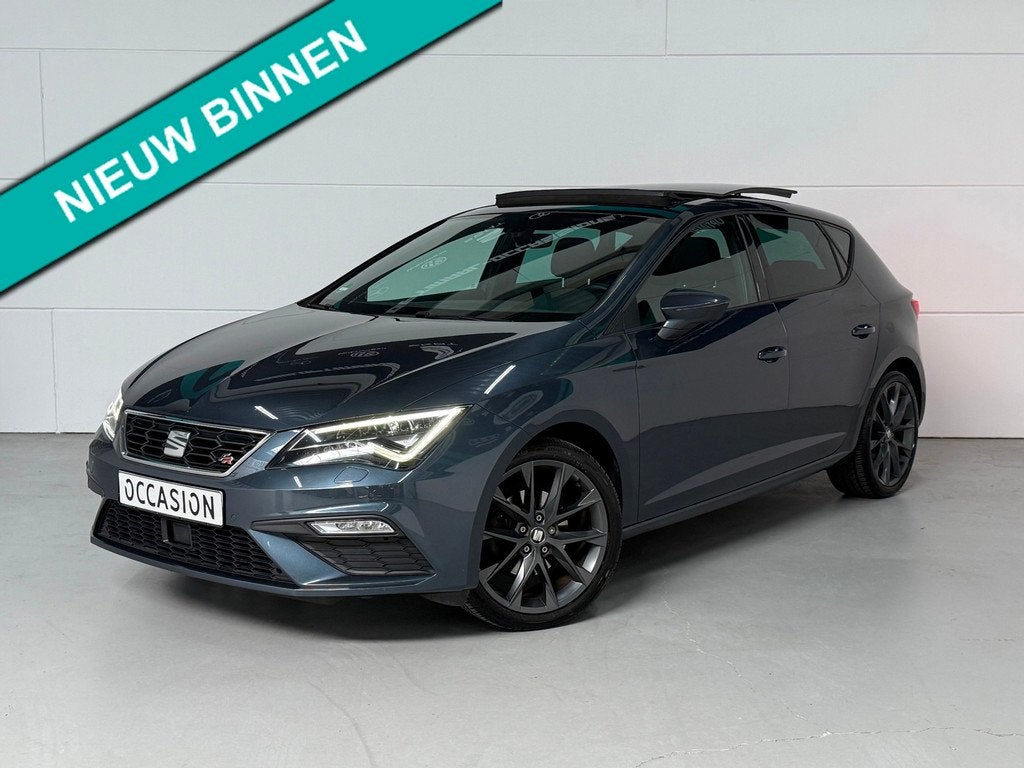 SEAT Leon 1.5 TSI FR Pano Virtual Carplay Keyless Beats LED, Auto's, Seat, Voorwielaandrijving, 150 pk, Leon, Bedrijf