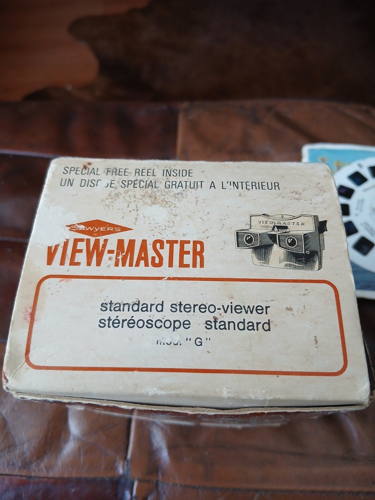 Vintage View-Master set met kijker en diverse reels, Verzenden