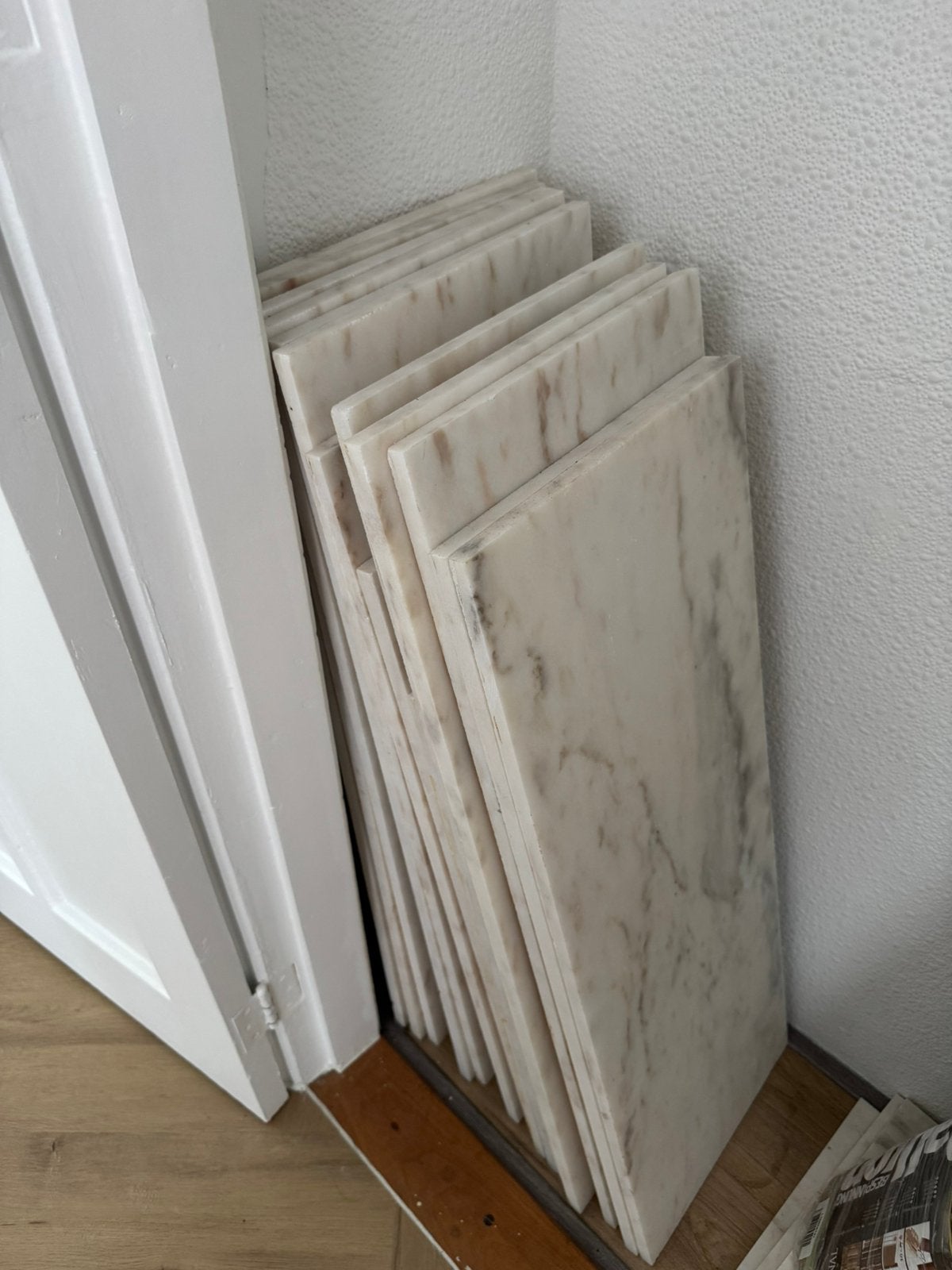 marmeren platen x 15, Ophalen, Overige materialen, 30 cm of meer, 50 tot 150 cm