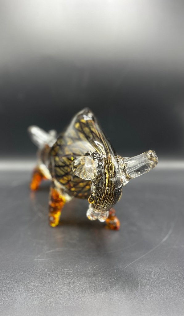 Stier van glas., Ophalen, Glas, Zoogdier, Europa