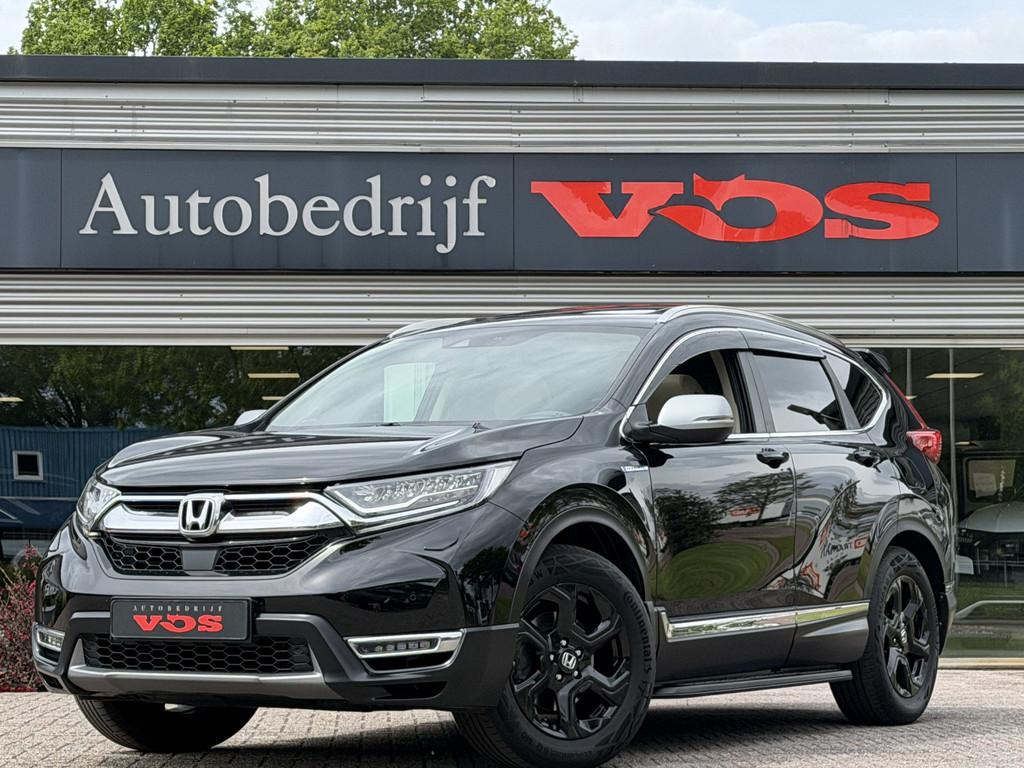 Honda CR-V 2.0 Hybrid AWD Executive | Panodak | Trekhaak | T, Automaat, 145 pk, 4 cilinders, Zwart