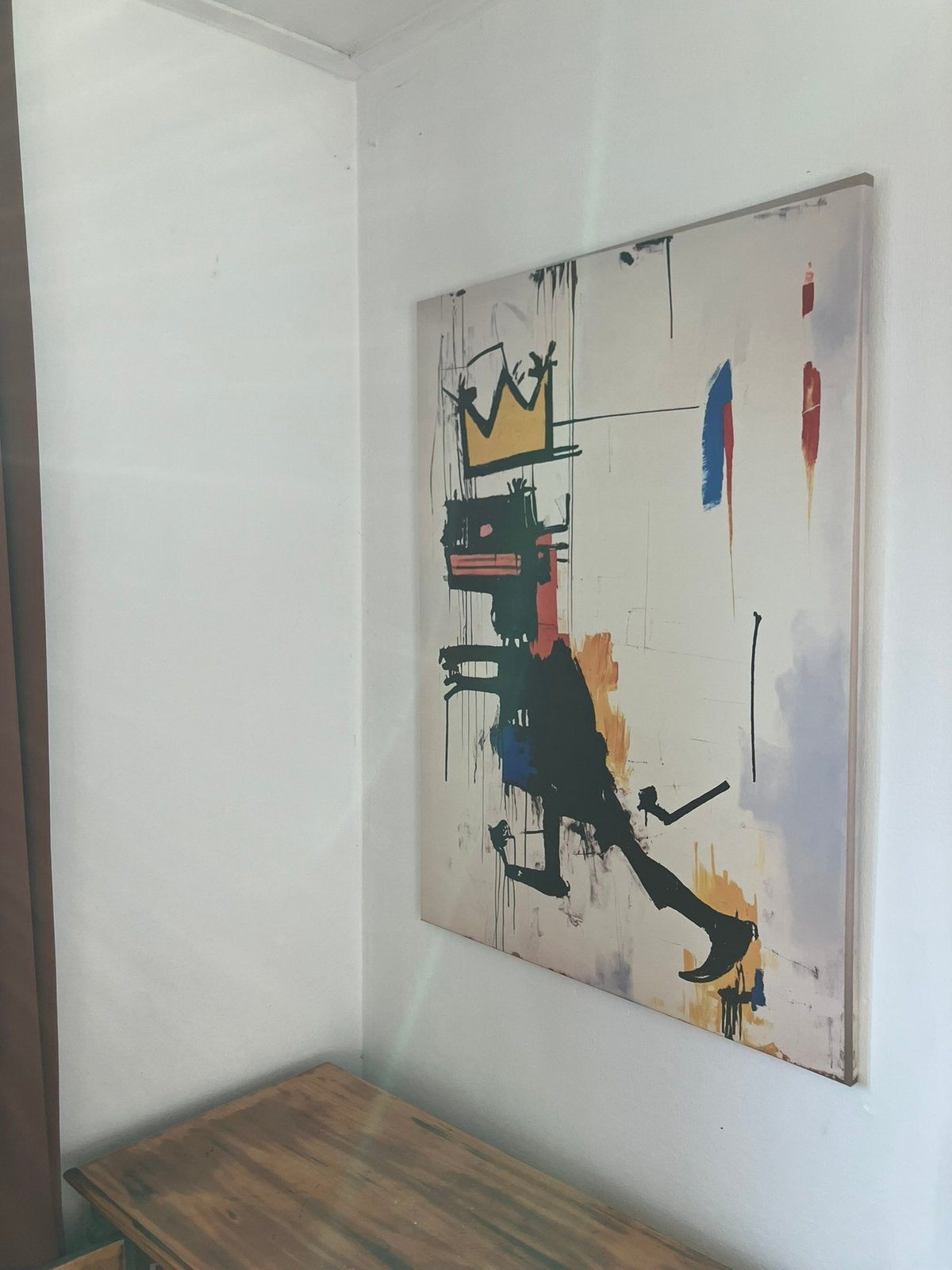 Tribute to Basquiat van Hervé Ringer, Ophalen