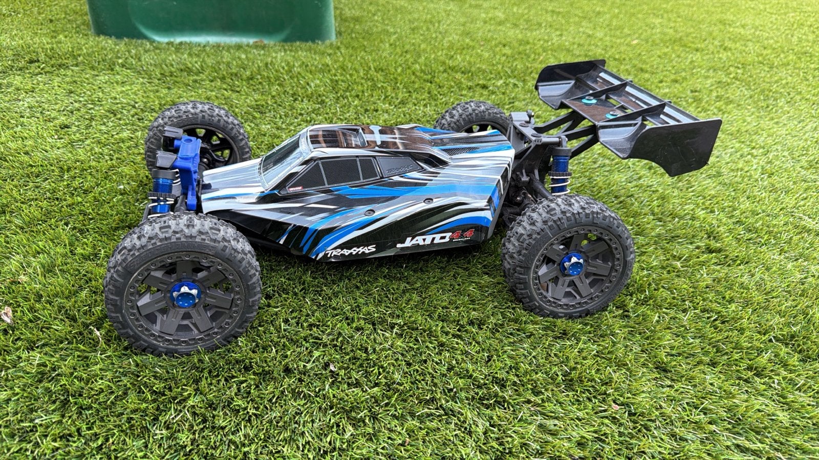 Traxxas Jato 4x4 4s, Ophalen, Gebruikt, Auto offroad, Schaal 1:10