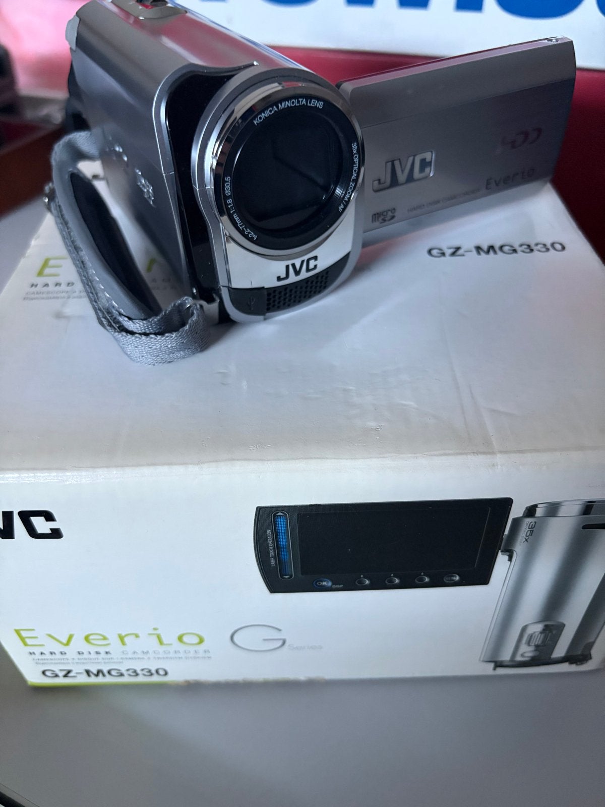 JVC Everio GZ-MG330 Hard Disk Camcorder - Zo goed als nieuw, Ophalen, Harde schijf, JVC, 20x of meer