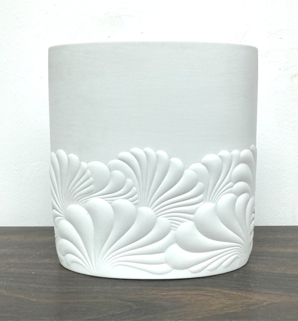 Rosenthal - Rosemunde Nairac - vaas 19 cm, Ophalen of Verzenden, Zo goed als nieuw, Wit
