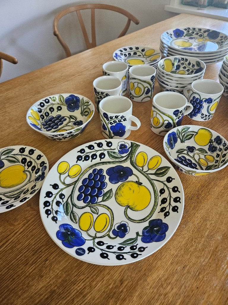 Arabia Paratiisi servies (Iittala) van alles 6, Arabia, Keramiek, Nieuw, Ophalen of Verzenden