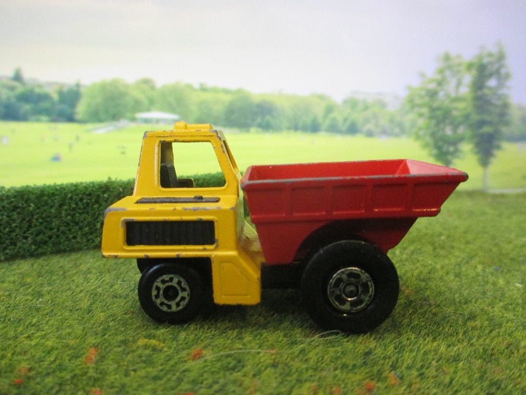 Site Dumper - Matchbox Superfast Nr 26 1979-1980 geel+rood, Ophalen of Verzenden, Gebruikt, Auto